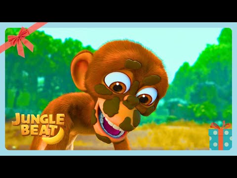 🎨 THE ARTIST 🎨| 🎄HAPPY HOLIDAYS🎄 | Jungle Beat | MONKEY CARTOON | WildBrain Bananas