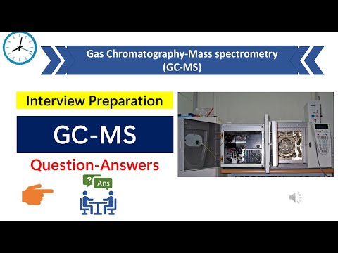 GC-MS interview question answer | GC-MS (Gas chromatography-mass spectrometry)