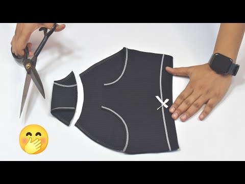 LUXURY FROM SIMPLE UNDERWEAR! Cut The Underwear And Did An Amazing Thing!