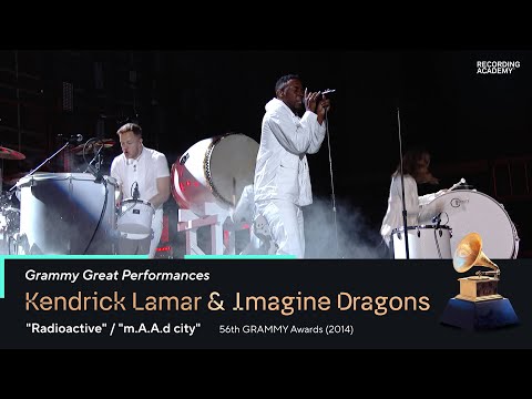 Watch Kendrick Lamar & Imagine Dragons' Explosive 2014 GRAMMYs Mashup | GRAMMY Great Performances