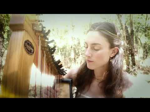 Fairy Queen by O'Carolan- Celtic Lever Harp Solo (sheet music available!)