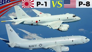 潜水艦ハンター【海上自衛隊P-1 vs 米海軍P-8】世界No.1哨戒機の性能比較