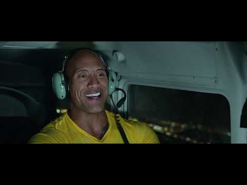 Central Intelligence - Bob Scares Jet in the Plane - The Rock, Kevin Hart - Clip #18