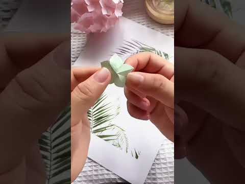 DIY paper craft flowers home decorations gift idea #foryou #tiktok #fyp #gift #craft #flowers #