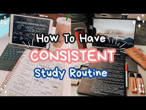 How to have CONSISTENT Study Routine 📚⏰