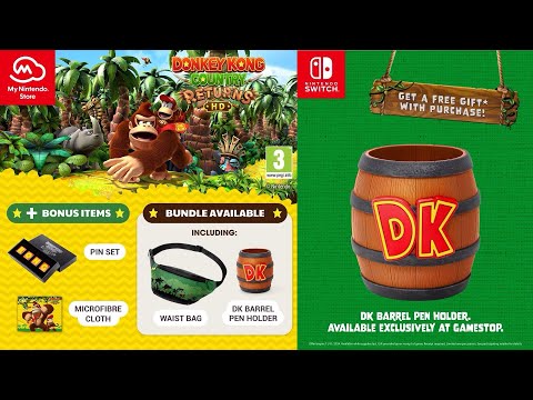 Exclusive Pre Order Bonuses Announced For Donkey Kong Country Returns HD