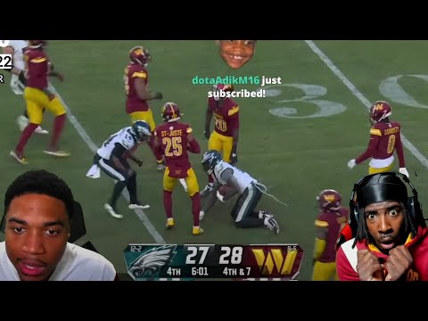 BSJ GOT GOONS!?!? REACTING To JankyRondo Eagles vs Commanders Week 16 Game Highlights!