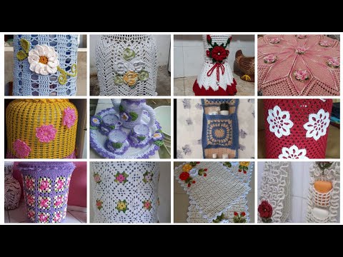 maravilloso y hermosas ideas de patrones de crochet hechos a mano para decoraciones del hogar