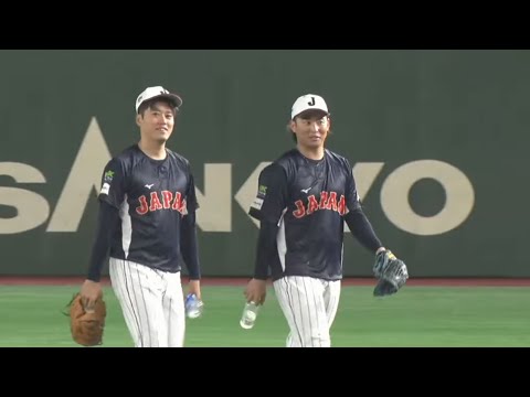 カーネクスト アジアプロ野球チャンピオンシップ2023 試合前練習ライブ配信 2023年11月17日