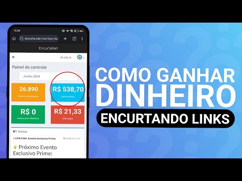 COMO GANHAR DINHEIRO ENCURTANDO LINKS (RENDA EXTRA)