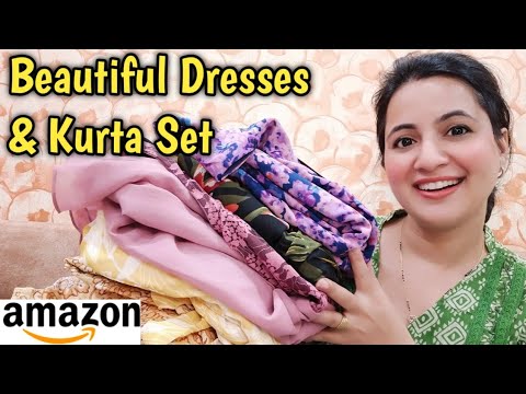 Amazon Maxi Dresses Haul / BIBA Kurta Set / Stylish Dresses Haul / Vacation Dresses / Neema's Talk