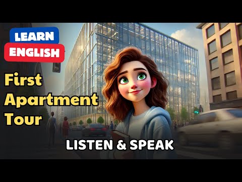 First Apartment Tour  | Improve Your English | English Listening Skills - Speaking Skills