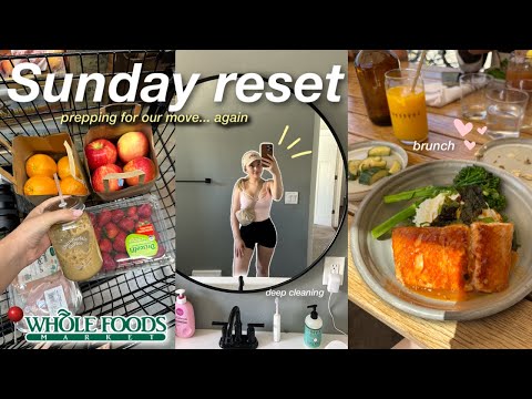 PRODUCTIVE SUNDAY RESET ROUTINE/VLOG ✨ groceries, toilet cleaning, dishes