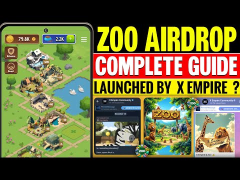 ZOO Family Airdrop | ZOO Airdrop Complete Guide | X Empire Launched New Airdrop