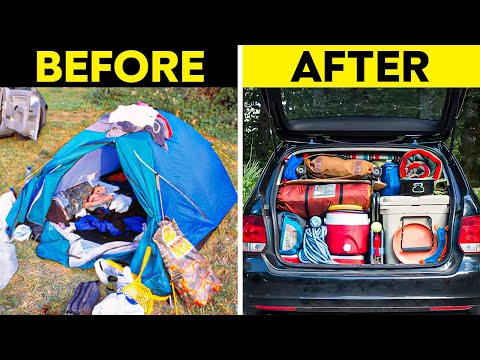 Camping TIPS That Will Make Packing Up A BREEZE..