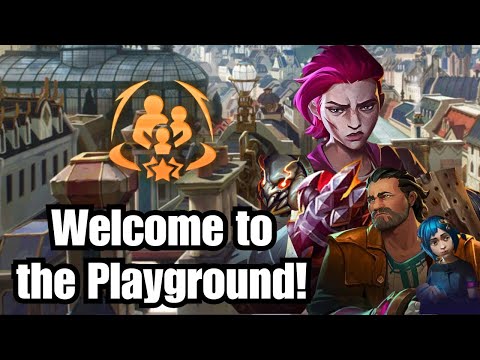 Welcome to the Playground!! - GIANT Violet Carry!! | TFT Into the Arcane | Teamfight Tactics