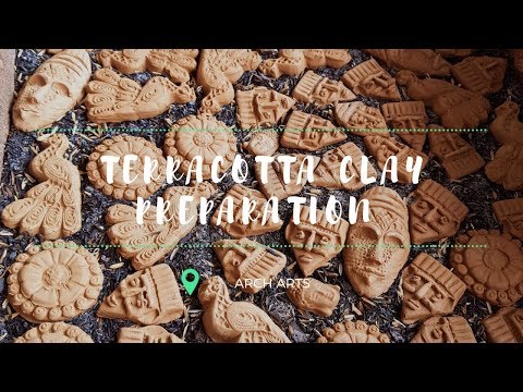 Terracotta Clay Preparation | Filtered Clay | Terracotta Clay Jewelry