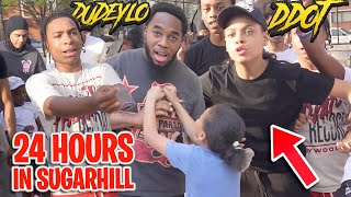 24 HOURS IN MY BIGGEST OPPS HOOD...**SUGARHILL**