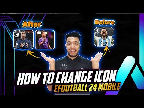 How To Change Icon Of efootball 2024 Mobile