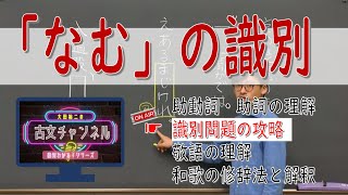 識別問題（第５回／全８回）「なむ」の識別（古文チャンネル）