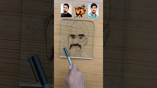 Milenge hum nahi || Mr.indian hacker vs crazy xyz #glasspanting #viralshortvideo #youtubeshort