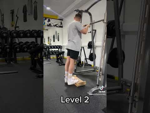 Achilles Rehab Level 1-4 [QUICK FIRE] #shorts #rehab #physio #achilles #tendinopathy