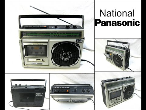 National Panasonic RQ1440A Radio Cassette Player Boombox