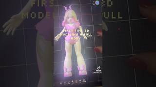 Sculpting anime girl on nomad #kawaii #pinkedit #3dmodeling #3ddesign #animedoll