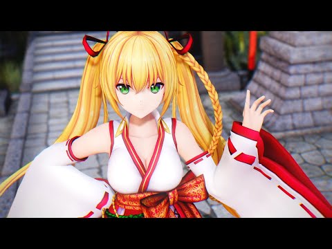 【アイドル部MMD】 ポジティブ・パレード 【金剛いろは】