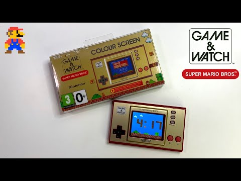 Game & Watch Super Mario Bros. Unboxing