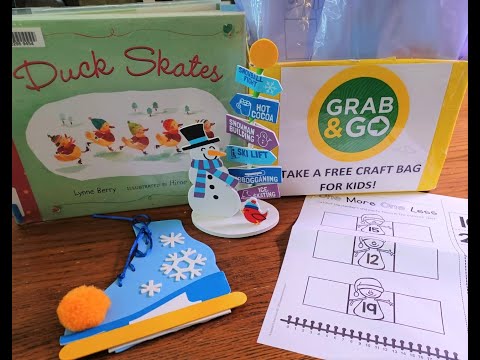 GRAB & GO: Skating, Skiing & Snowmen!