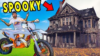 We Found an ABANDONED HOUSE on DIRT-BIKES!