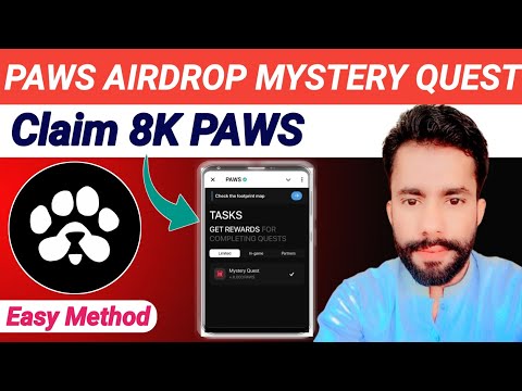 How to complete PAWS 8000 Points Mystery Quest || PAWS 3 December Mystery Quest