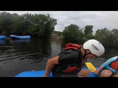 My trip to the U.P. part 1 ( White water rafting by wild man Adventure resort ) 🤠🚣‍♂️