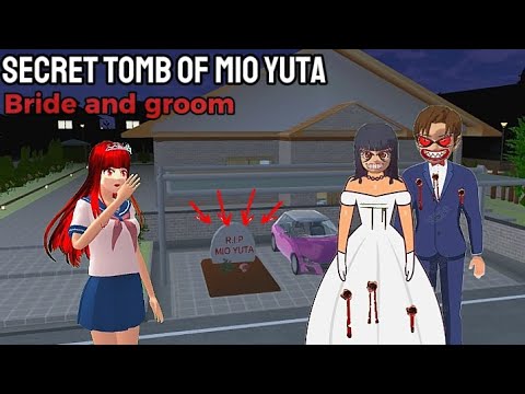 There's a tomb of Mio Yuta هناك قبر ميو يوتا Secret place inside | Sakura School Simulator