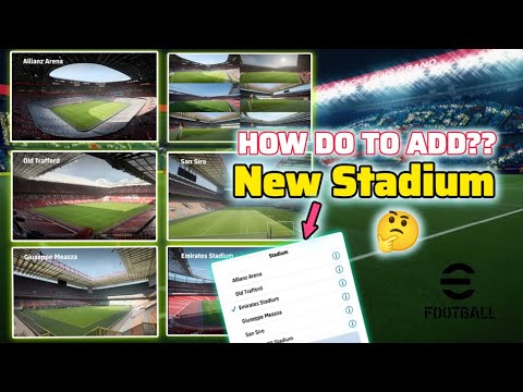 How to change Stadium in efootball 2025 Mobile | Stadium Setting in efootball 2025 😱🔥#efootball2024