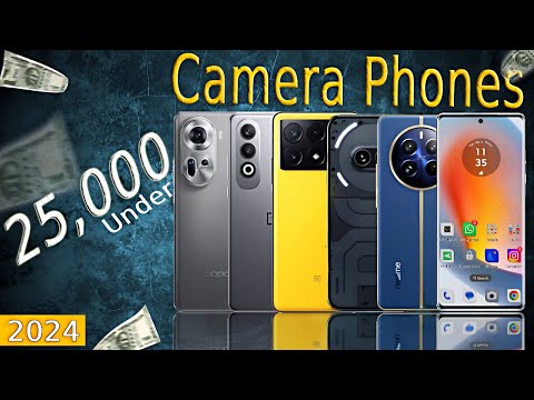 Top 5 Best camera phones Under 25K in June 2024 | Best camera phone under 25000