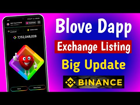 Blove Token Exchange Listing Big Update ! BLD Token Listing on Binance