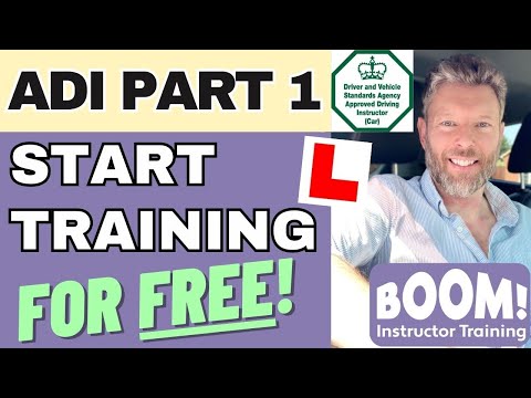 ADI Part 1: Start training to become a driving instructor