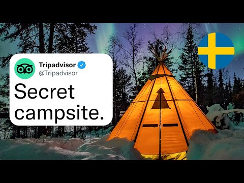 Sweden's BEST Camping Spot REVEALED..