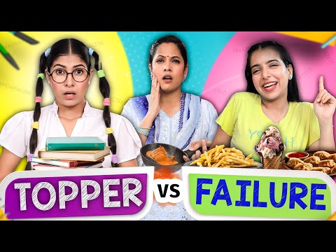 Holiday Homework - Topper vs Failure | School Student Life | Anaysa