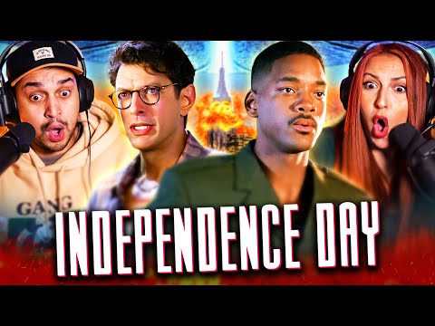 INDEPENDENCE DAY (1996) MOVIE REACTION - MUST GO FASTER! - FIRST TIME WATCHING - REVIEW