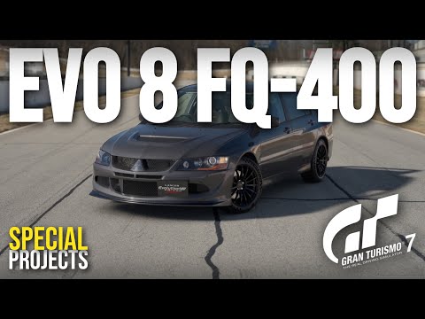 GT7 | Mitsubishi Lancer Evolution VIII FQ-400 Tune Setup | Special Projects | Evo 8 FQ400