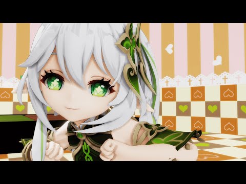 【原神MMD/Genshin Impact MMD】どりーみんチュチュ【ナヒーダ】