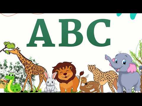 ABCD | ABCD with  Animal Names | English Learning