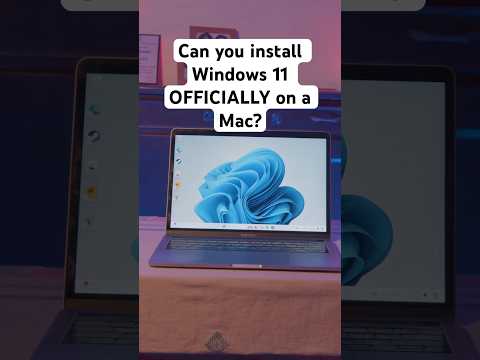 PT 1 Can you install Windows 11 OFFICIALLY on a Mac???