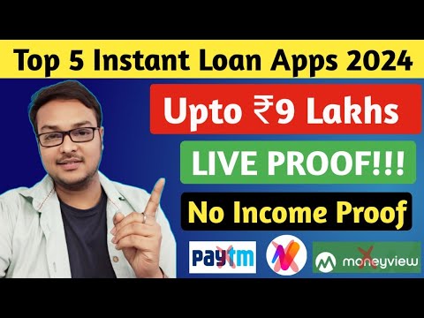 Top 5 Instant Loan Apps 2024 | Instant loan app without income proof | Loan App Fast Approval 2024