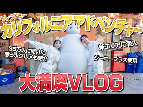 【新エリアがすごい】最高すぎて何度も泣いたディズニーカリフォルニアアドベンチャーVLOG