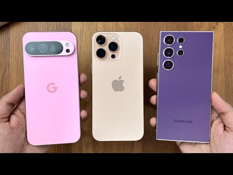 iPhone 16 Pro Max vs Samsung S24 Ultra vs Pixel 9 Pro XL