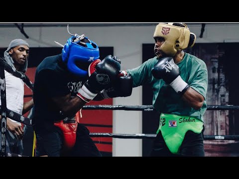 (LEAK) Shakur Stevenson KNOCKS OUT his Sparring Partner with a VICIOUS Hook